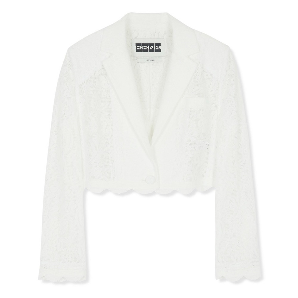 EENK Umbo lace short jacket